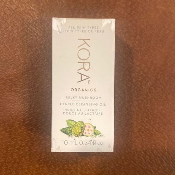 Kora Organics Milky Mushroom Gentl Cleansing Oil NWT Size 10mL - Picture 1 of 4